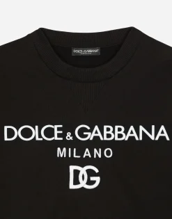 Jersey sweatshirt with Dolce&Gabbana print