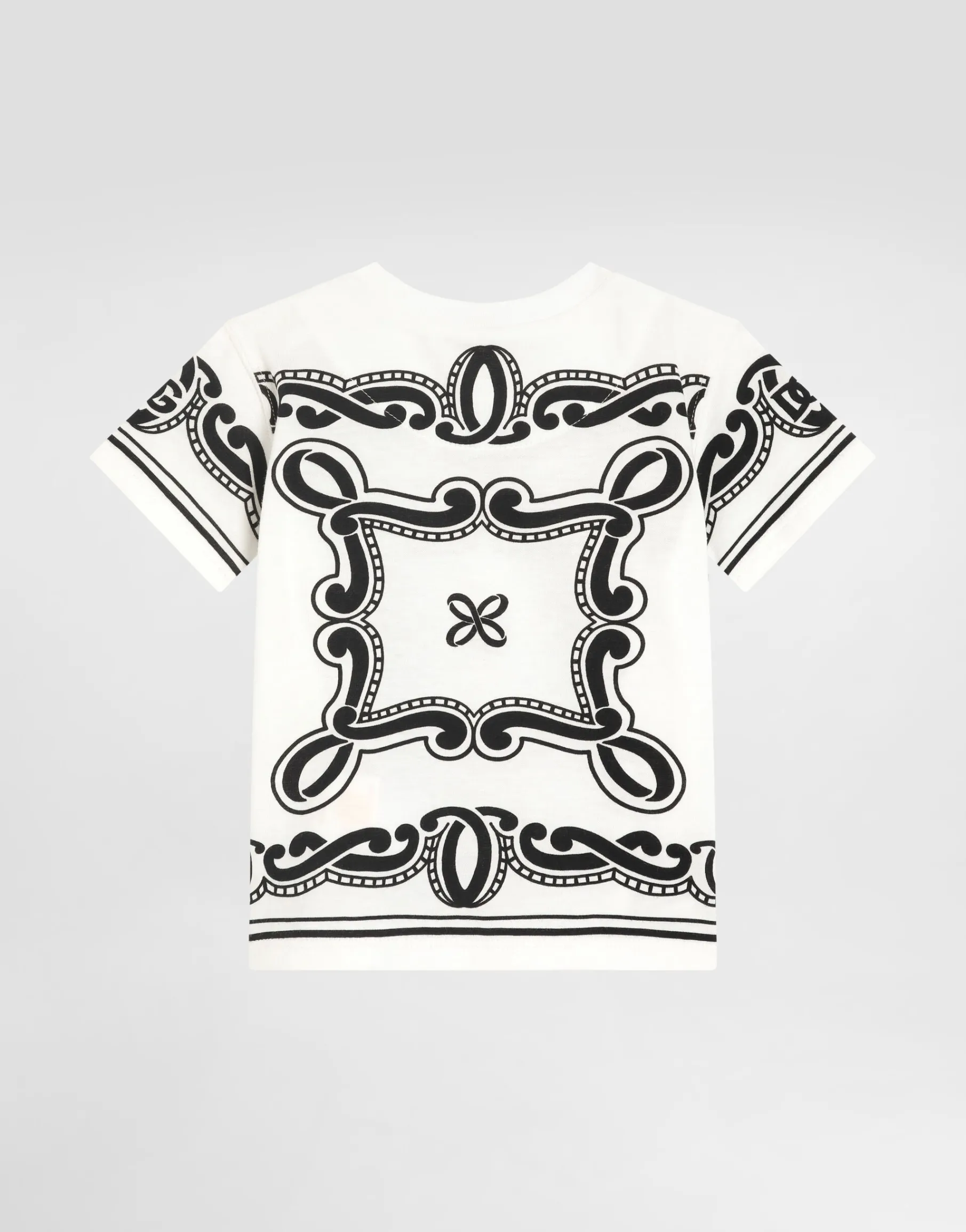 Jersey T-shirt with bandanna print