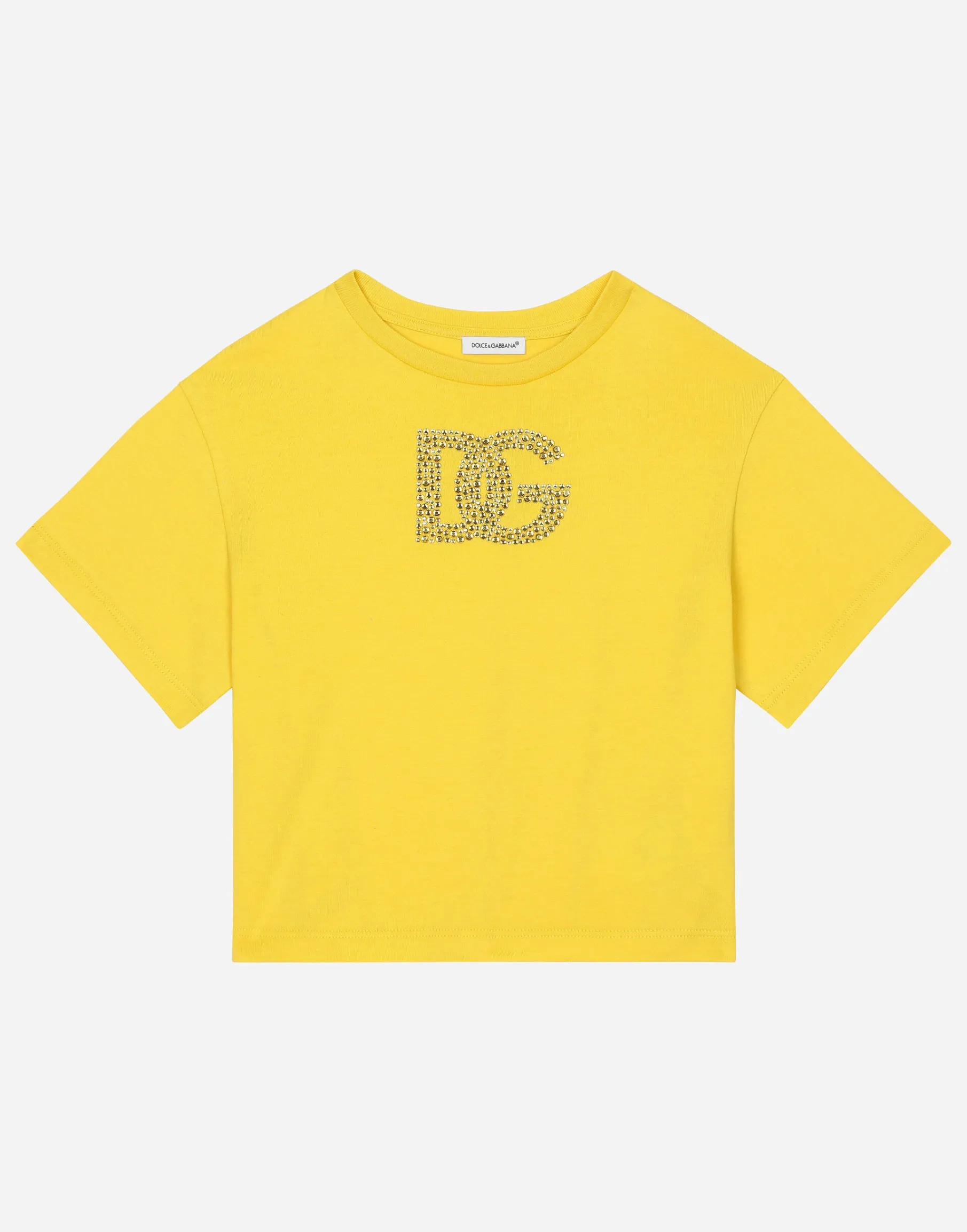 Jersey T-shirt with DG logo