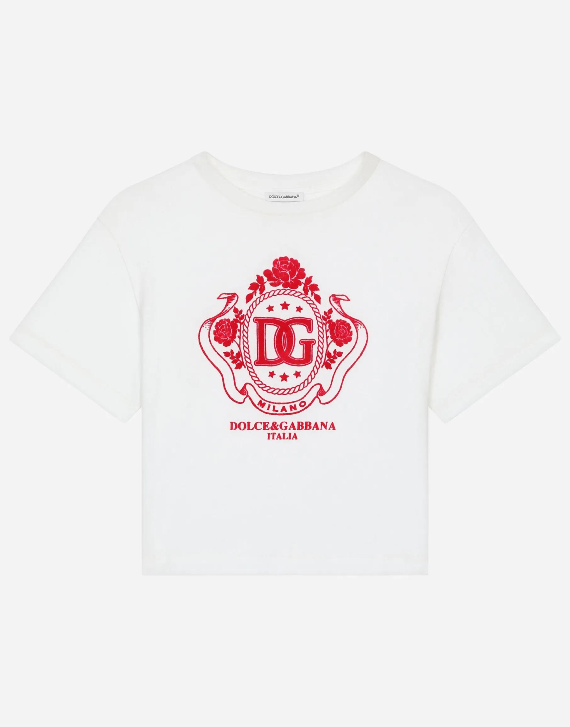 Jersey T-shirt with DG logo