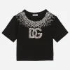 Jersey T-shirt with DG logo