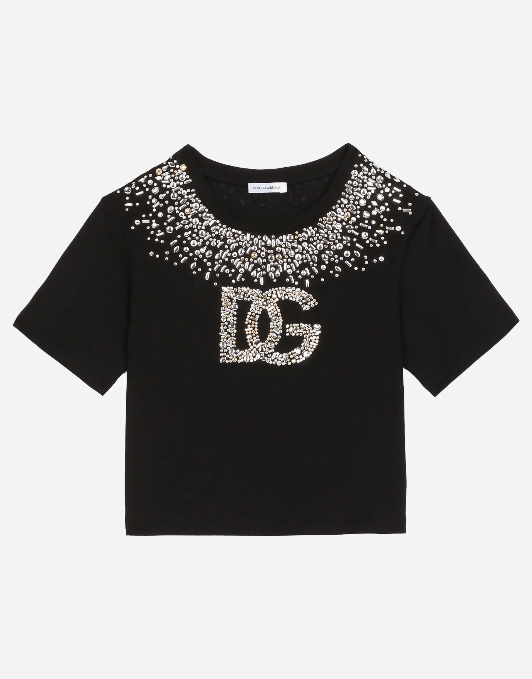 Jersey T-shirt with DG logo