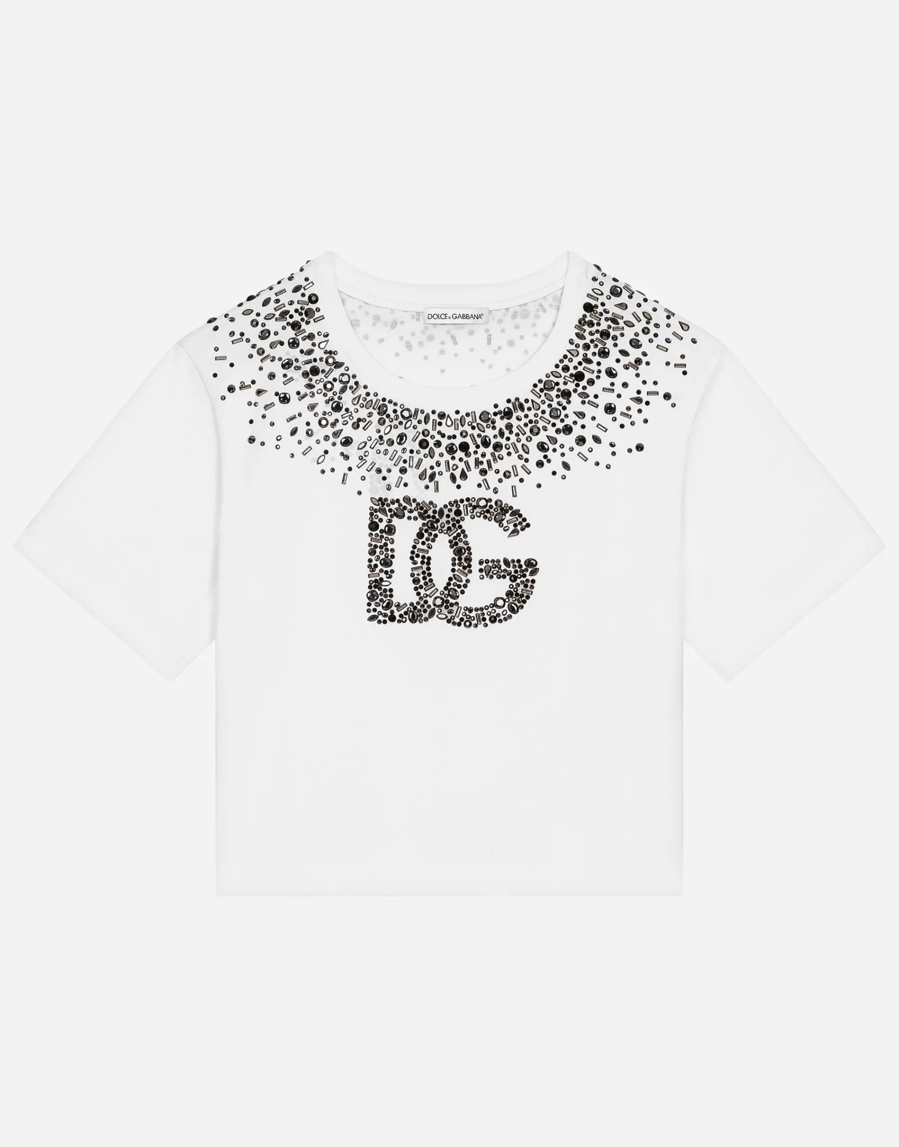 Jersey T-shirt with DG logo