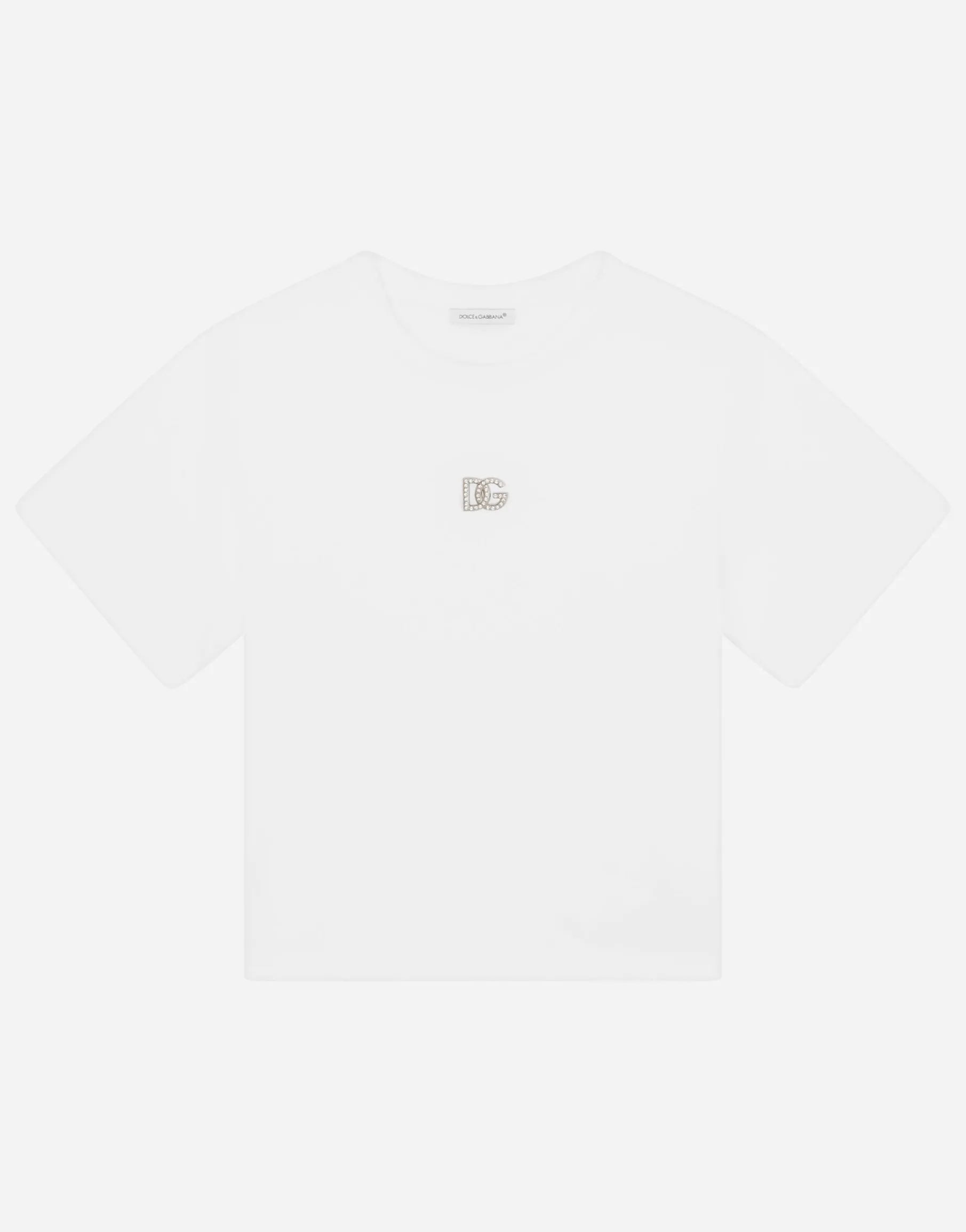 Jersey T-shirt with DG logo