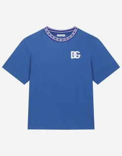 Jersey T-shirt with DG logo