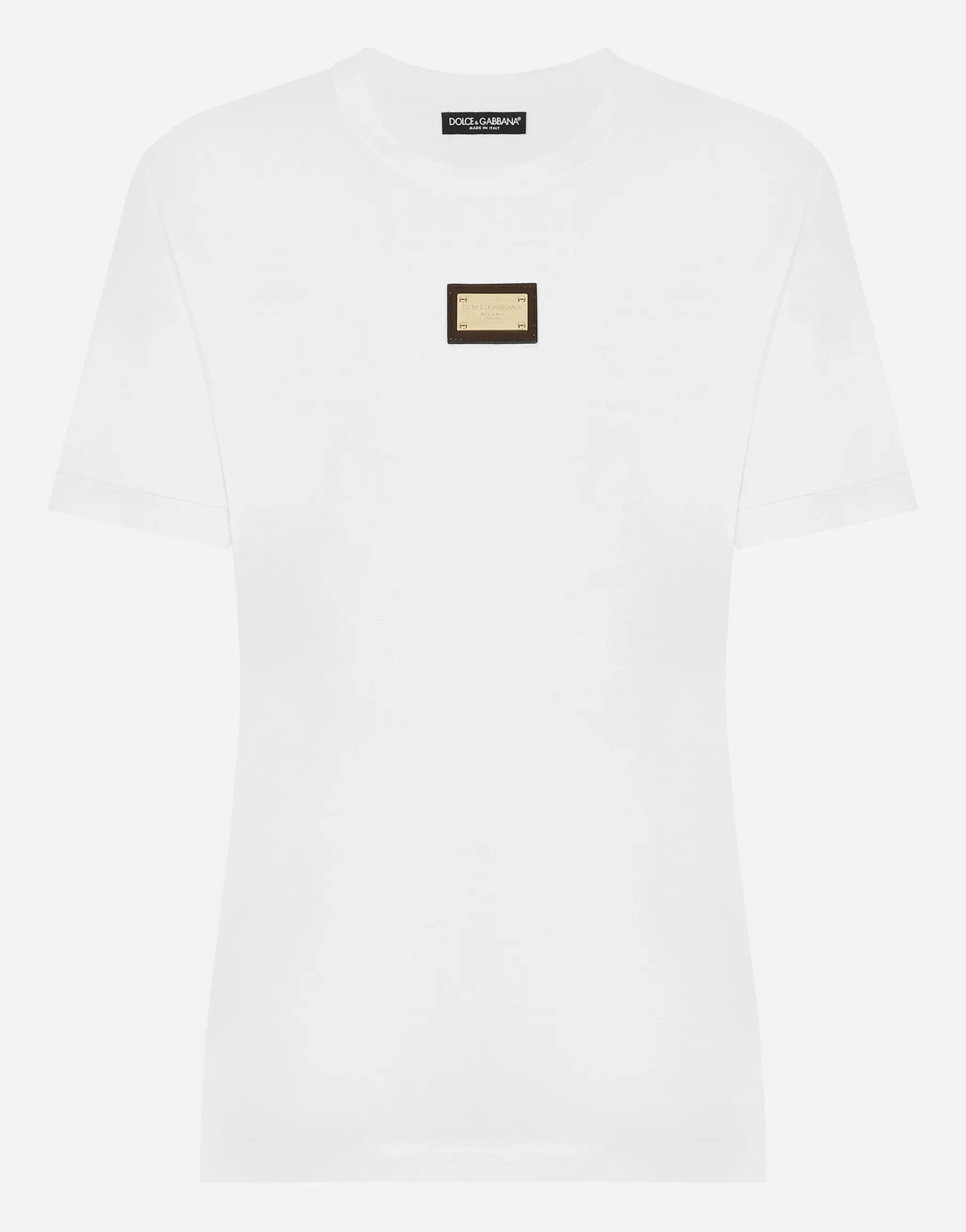Jersey T-shirt with DG logo tag