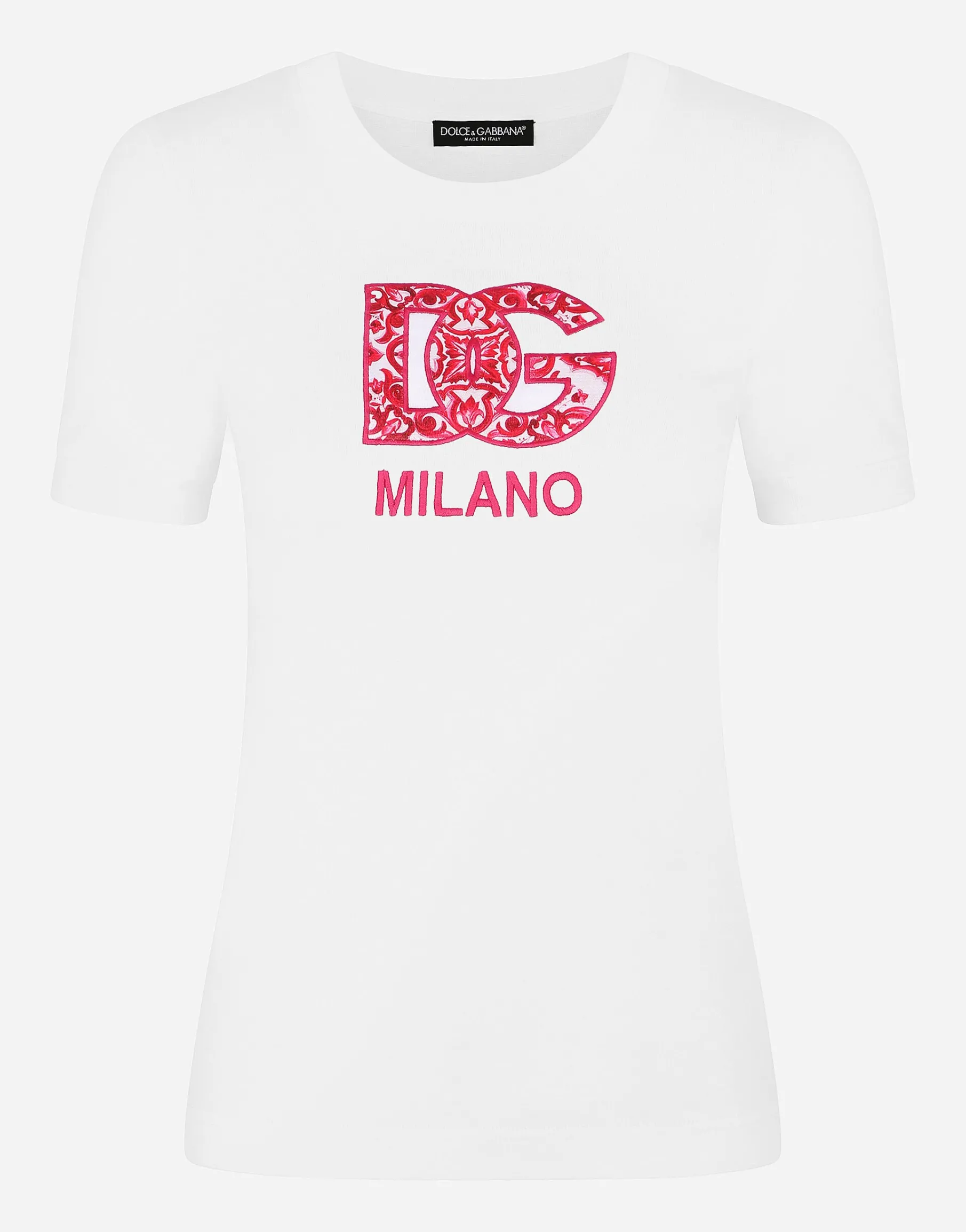 Jersey T-shirt with DG logo patch