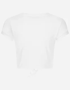 Jersey T-shirt with DG logo and knot detail