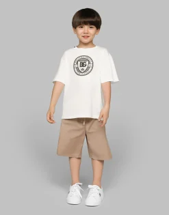 Jersey T-shirt with DG logo