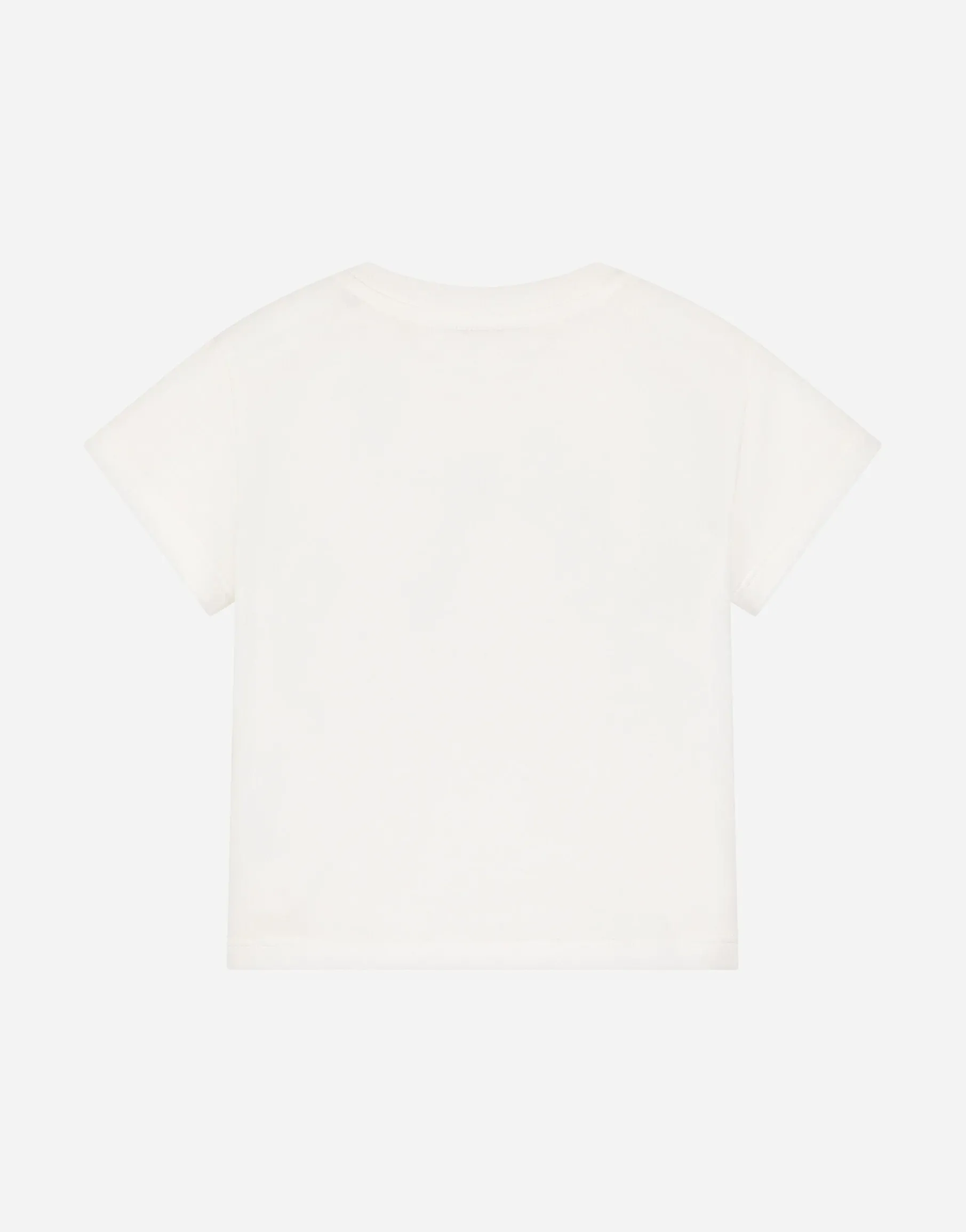Jersey T-shirt with DG logo and leopard