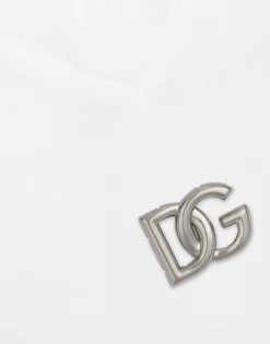 Jersey T-shirt with DG logo and knot detail