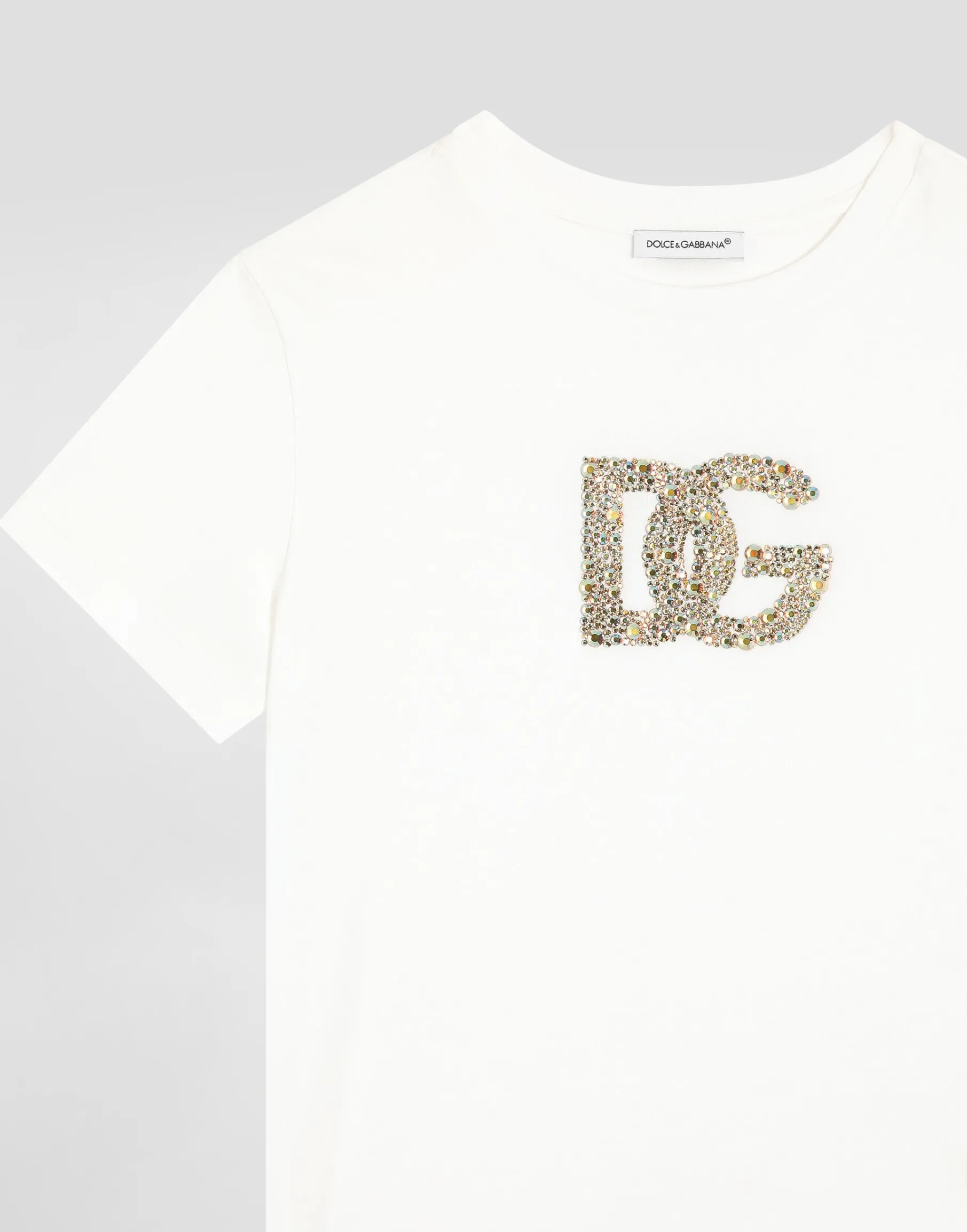 Jersey T-shirt with DG logo