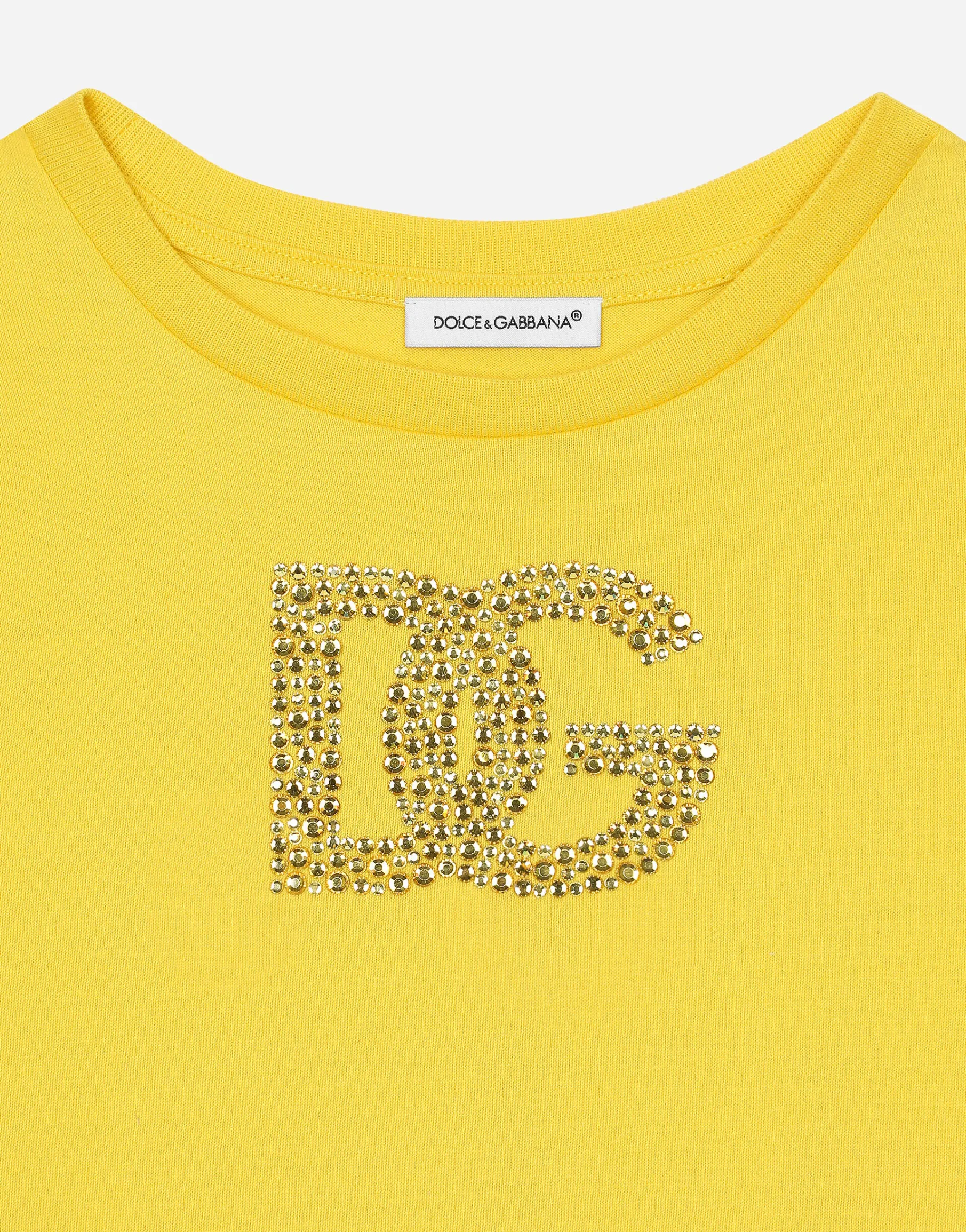Jersey T-shirt with DG logo