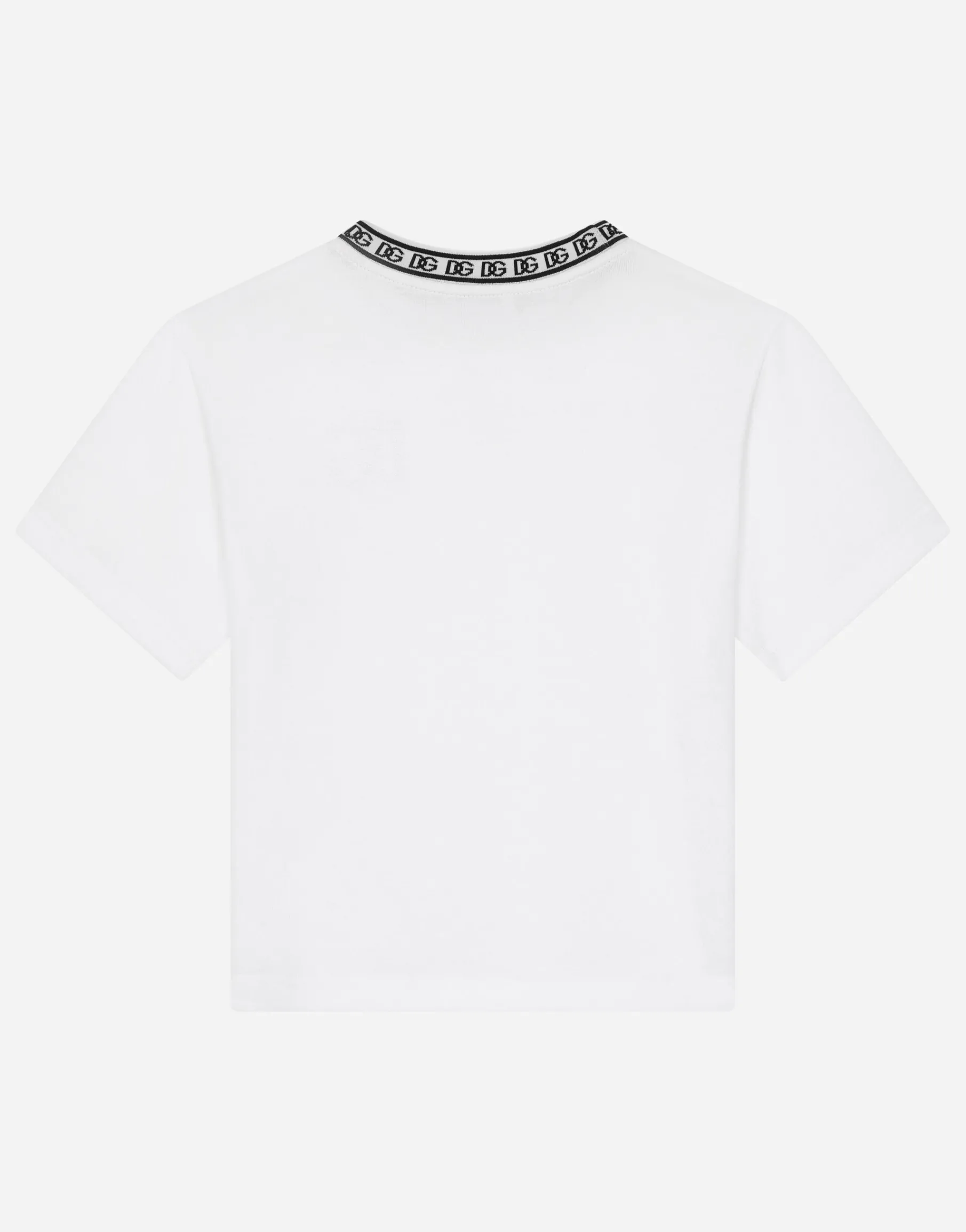 Jersey T-shirt with DG logo embroidery