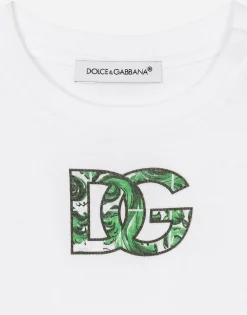 Jersey T-shirt with DG logo