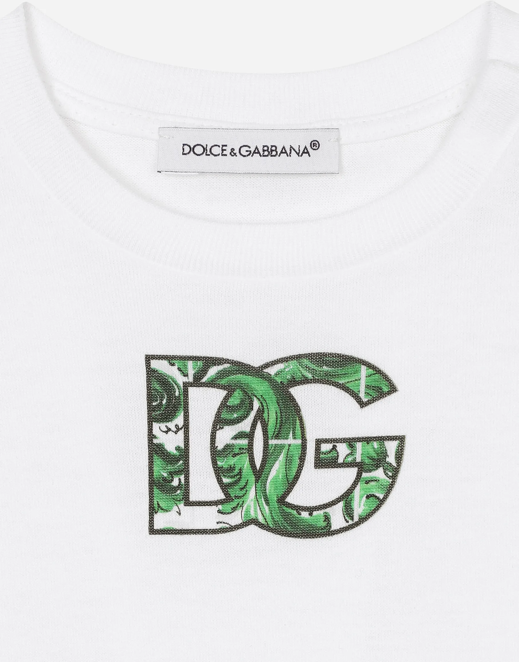 Jersey T-shirt with DG logo