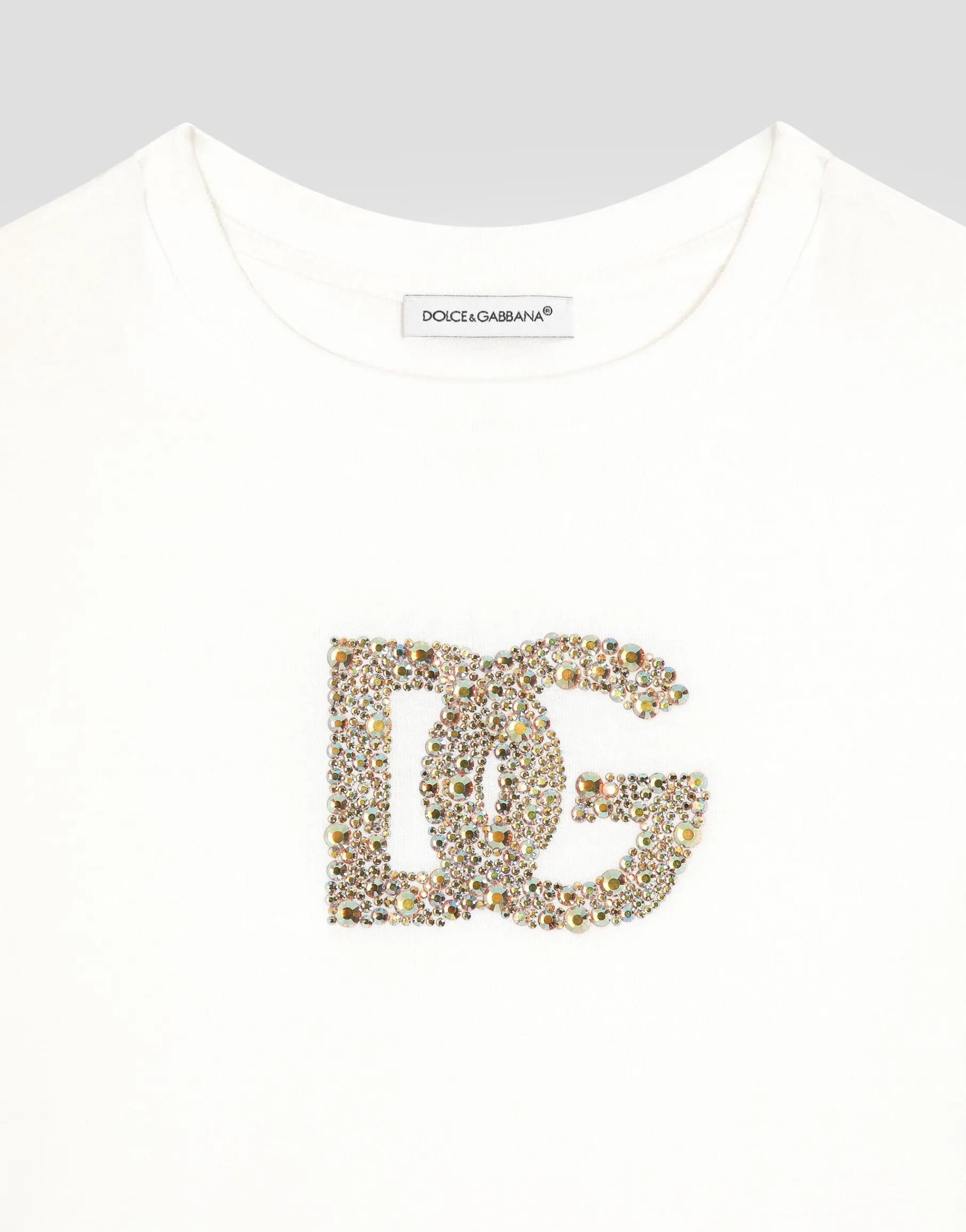 Jersey T-shirt with DG logo