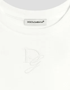 Jersey T-shirt with DG logo