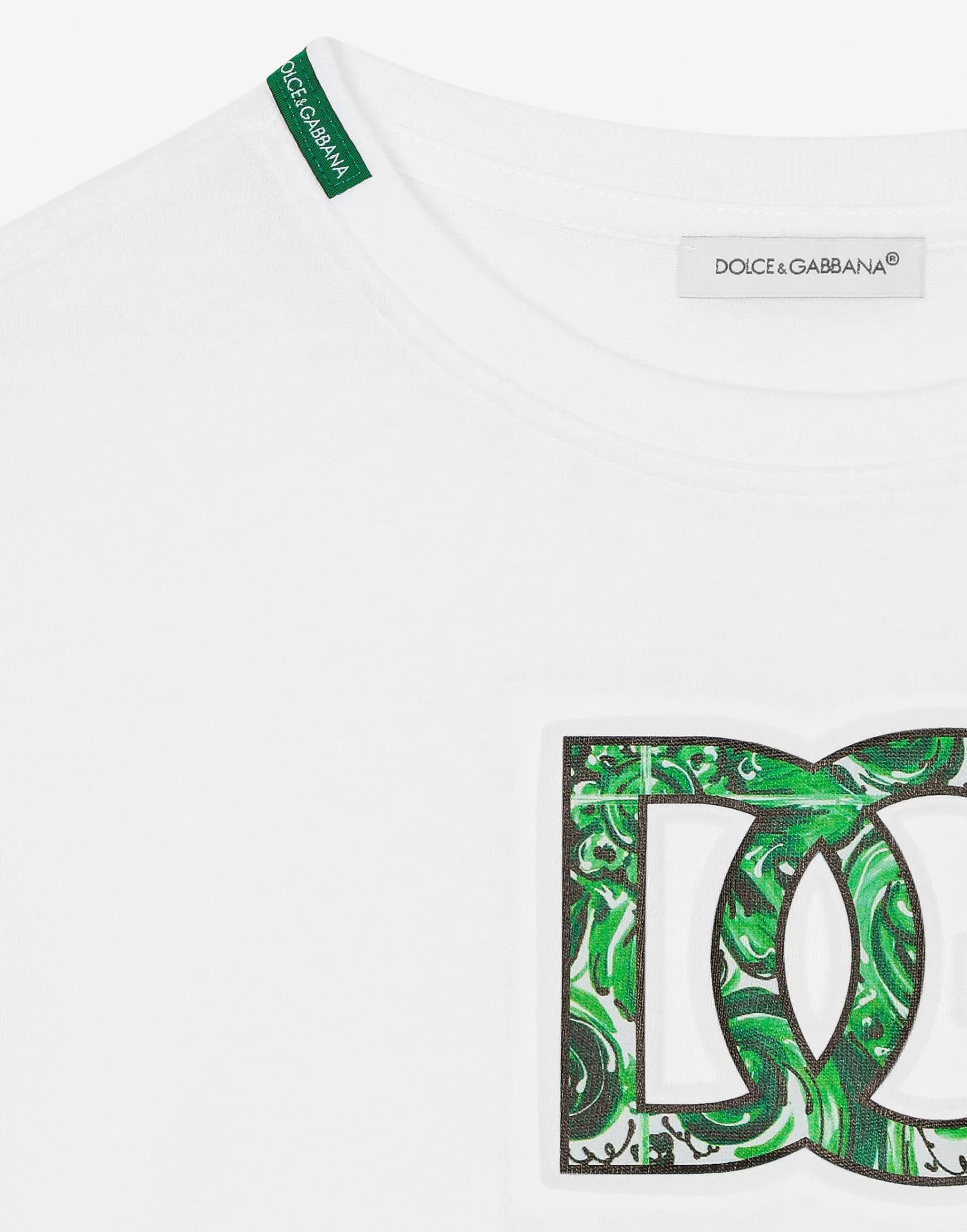 Jersey T-shirt with DG logo