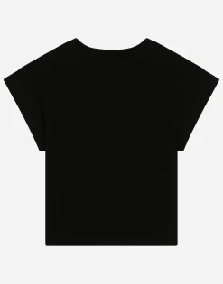 Jersey T-shirt with DG maxi-logo