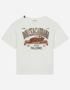 Jersey T-shirt with DG Palermo logo