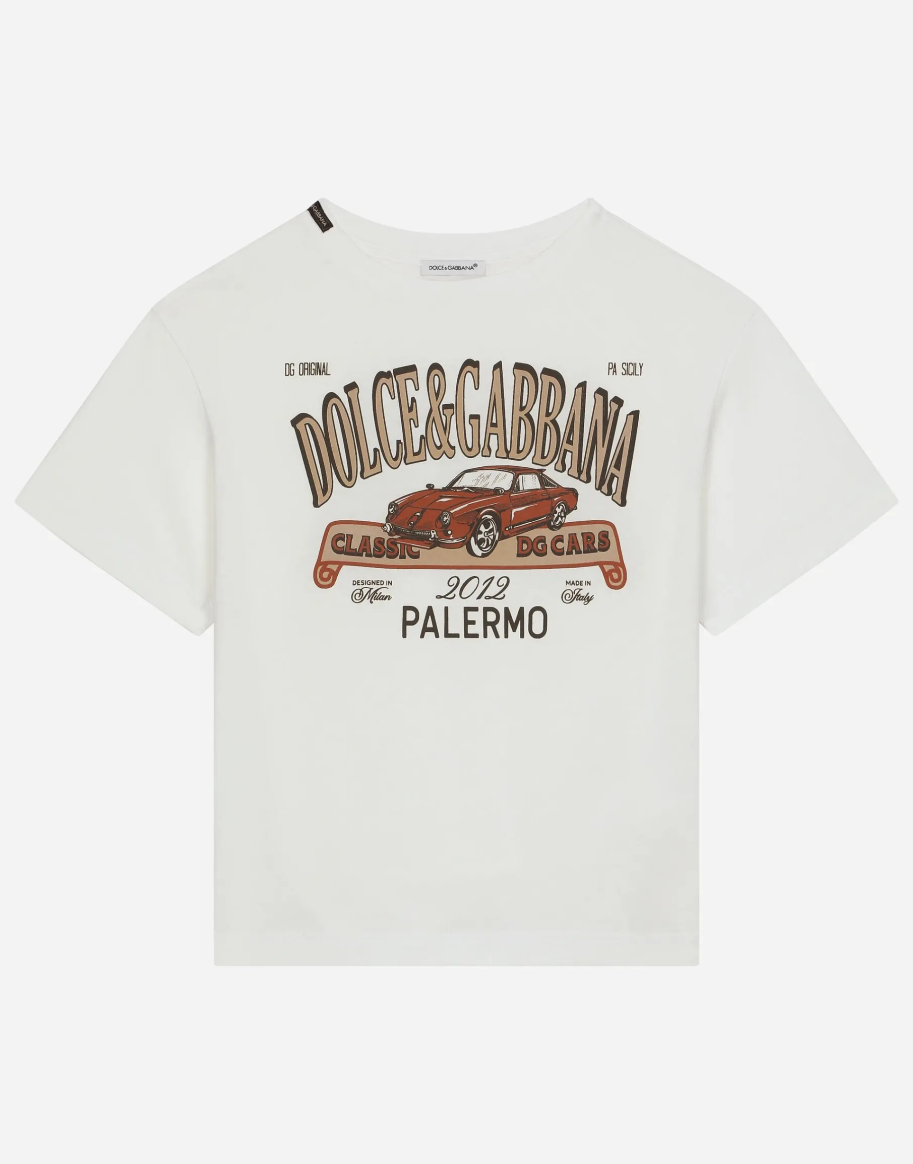 Jersey T-shirt with DG Palermo logo