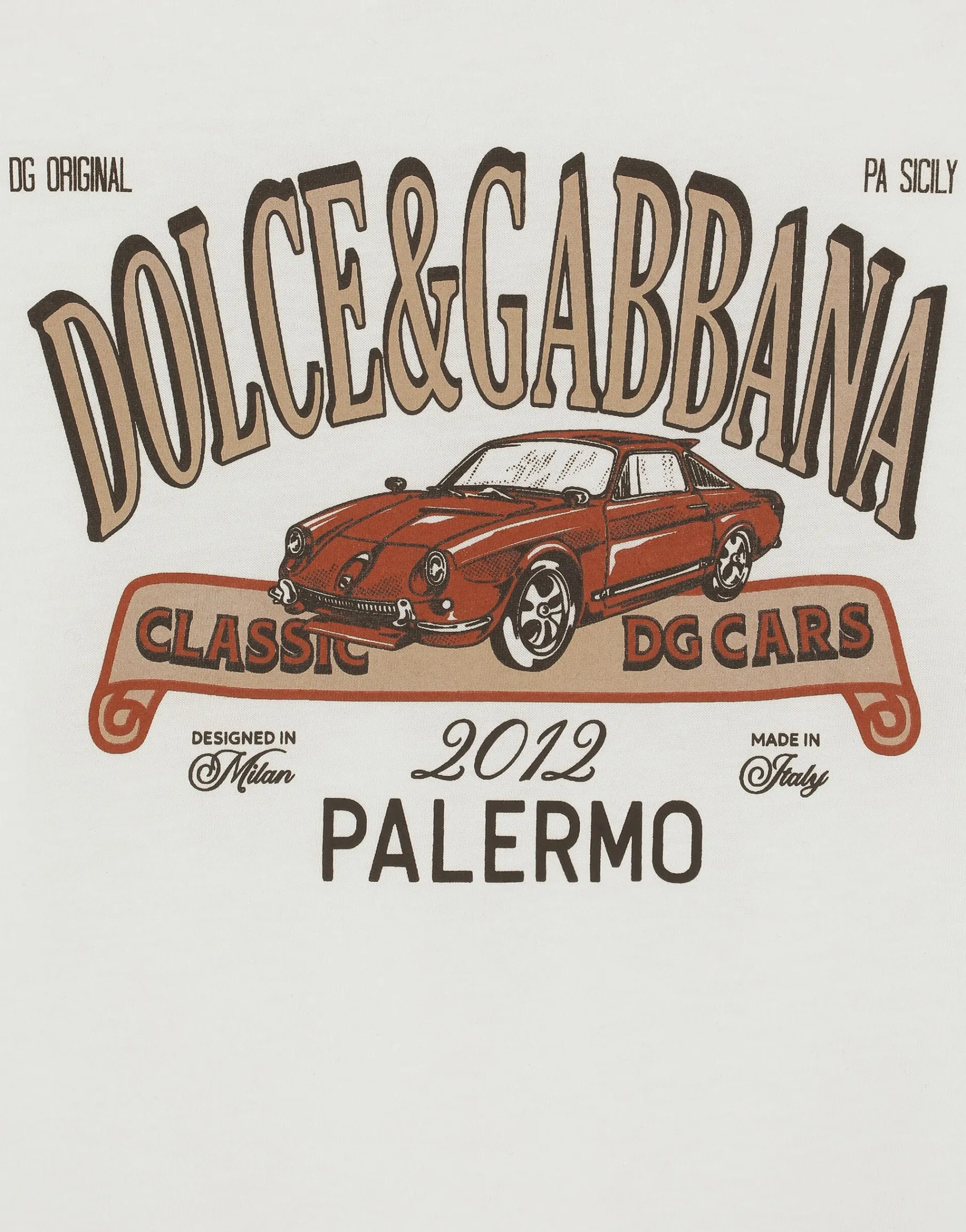 Jersey T-shirt with DG Palermo logo