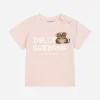 Jersey T-shirt with Dolce&Gabbana logo
