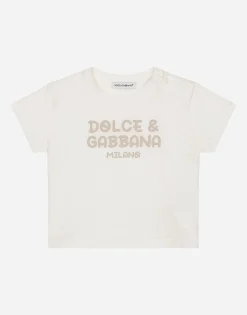 Jersey T-shirt with Dolce&Gabbana logo