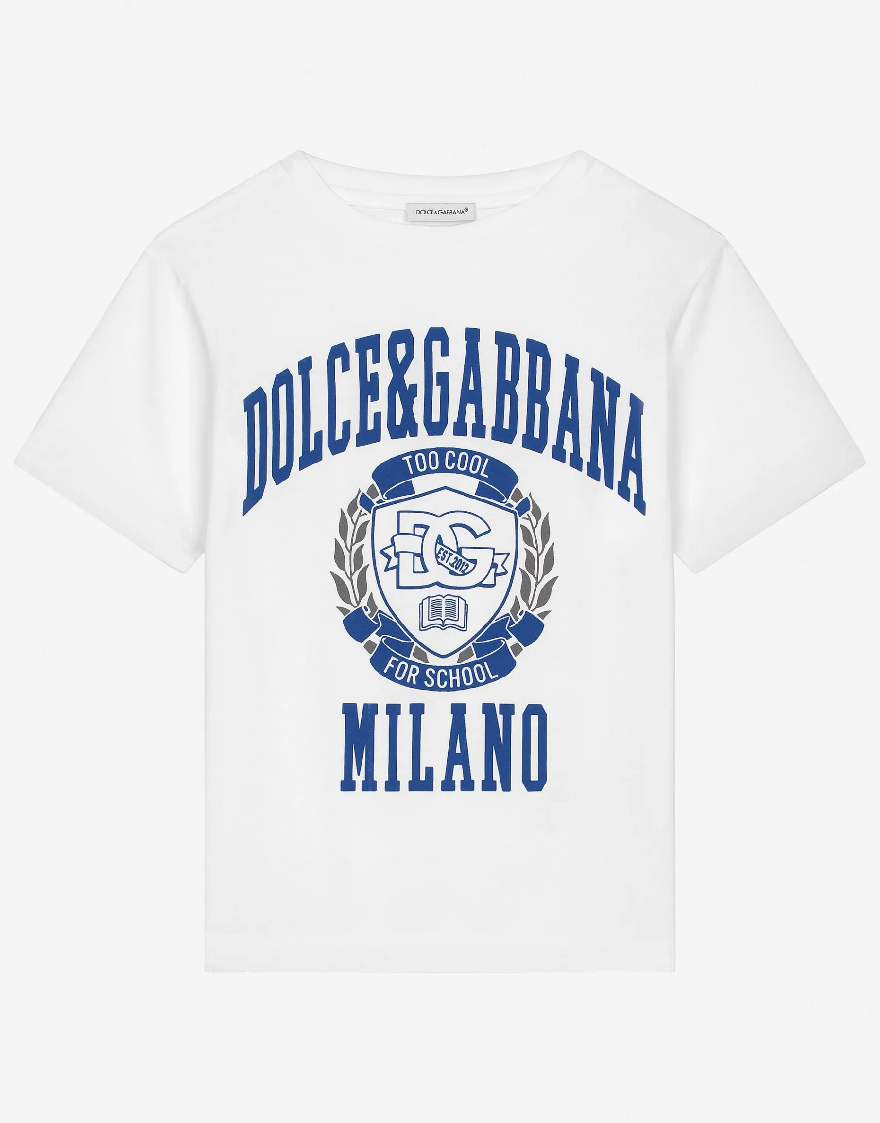 Jersey T-shirt with Dolce&Gabbana logo
