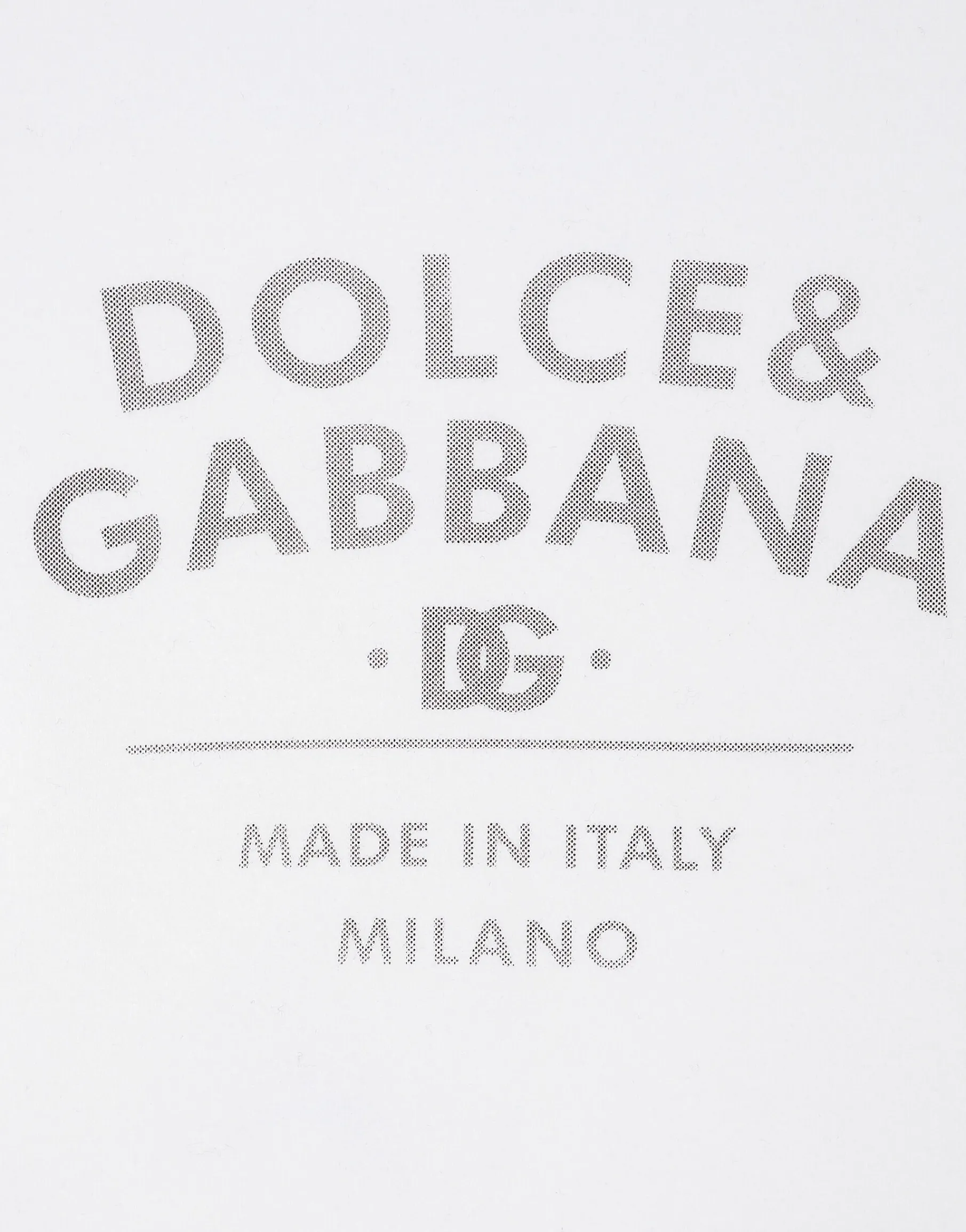 Jersey T-shirt with Dolce&Gabbana lettering