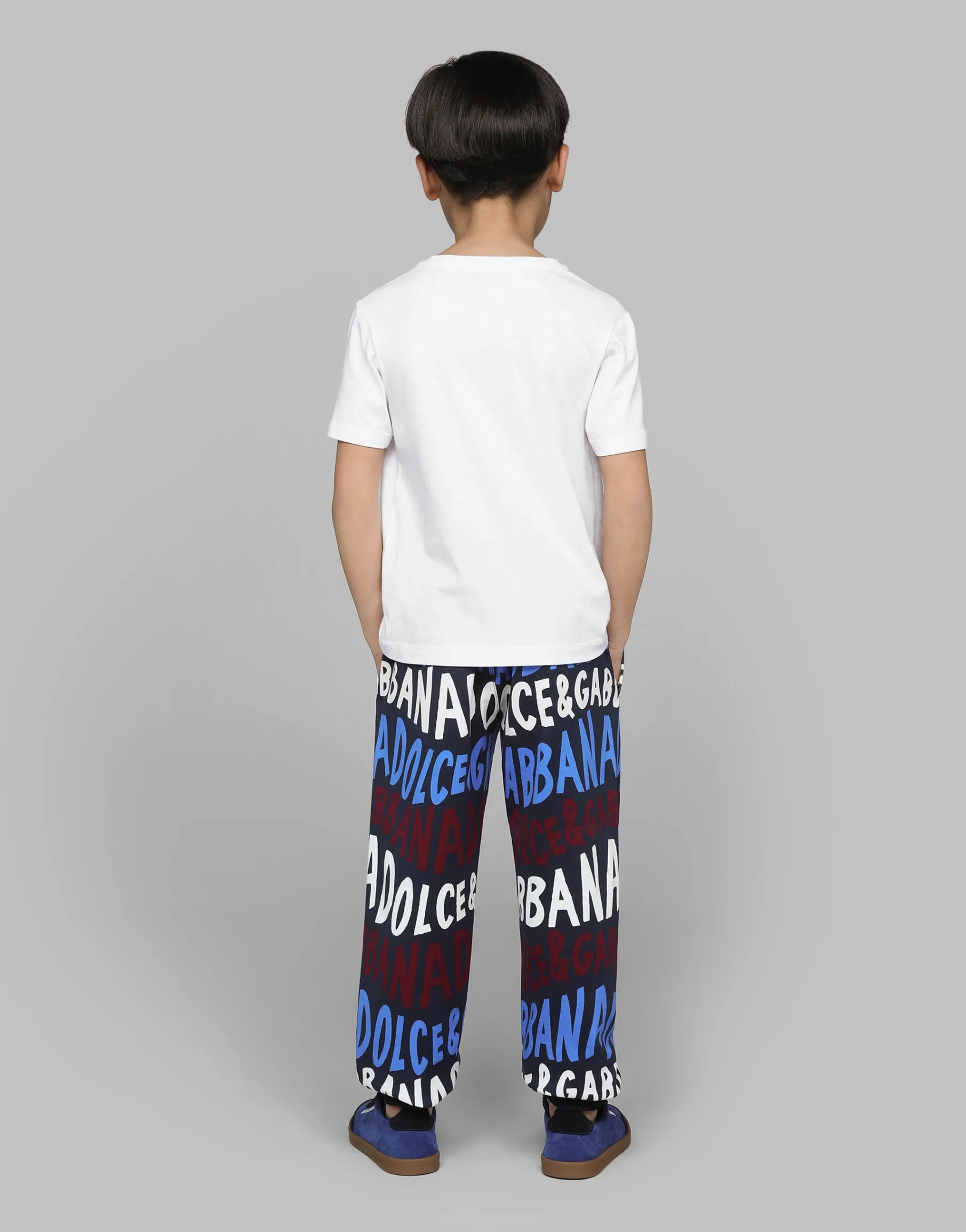 Jersey T-shirt with Dolce&Gabbana logo
