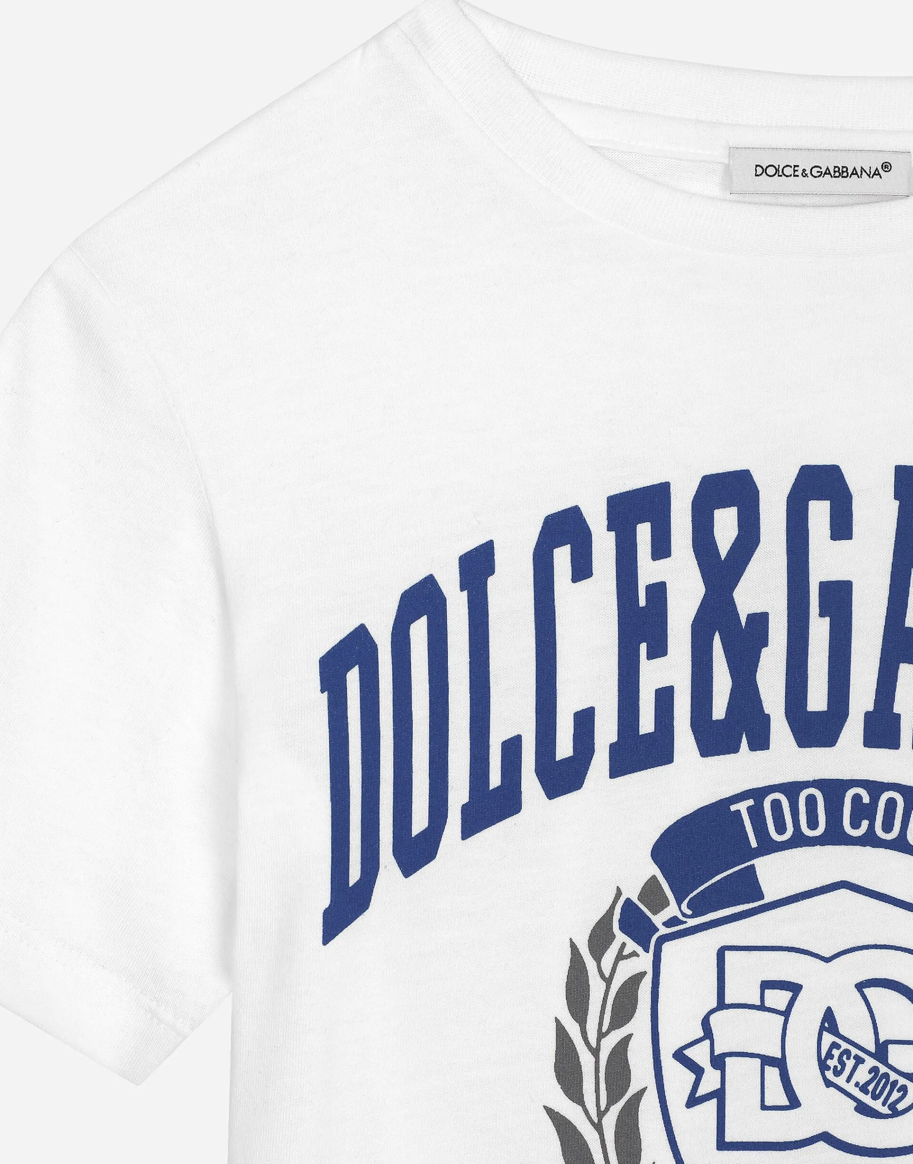Jersey T-shirt with Dolce&Gabbana logo