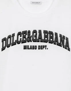 Jersey T-shirt with Dolce&Gabbana logo