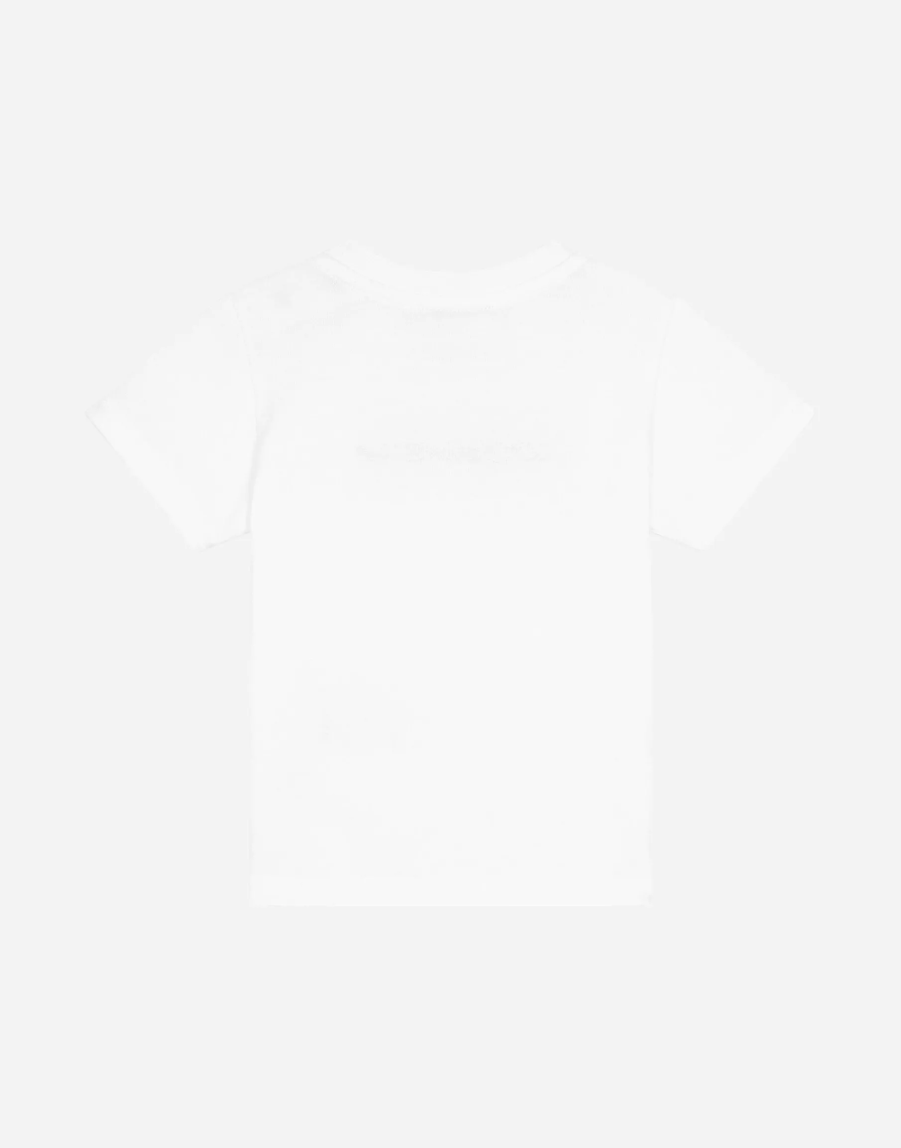 Jersey t-shirt with logo embroidery