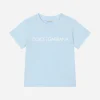 Jersey T-shirt with logo print