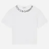 Jersey T-shirt with logo print