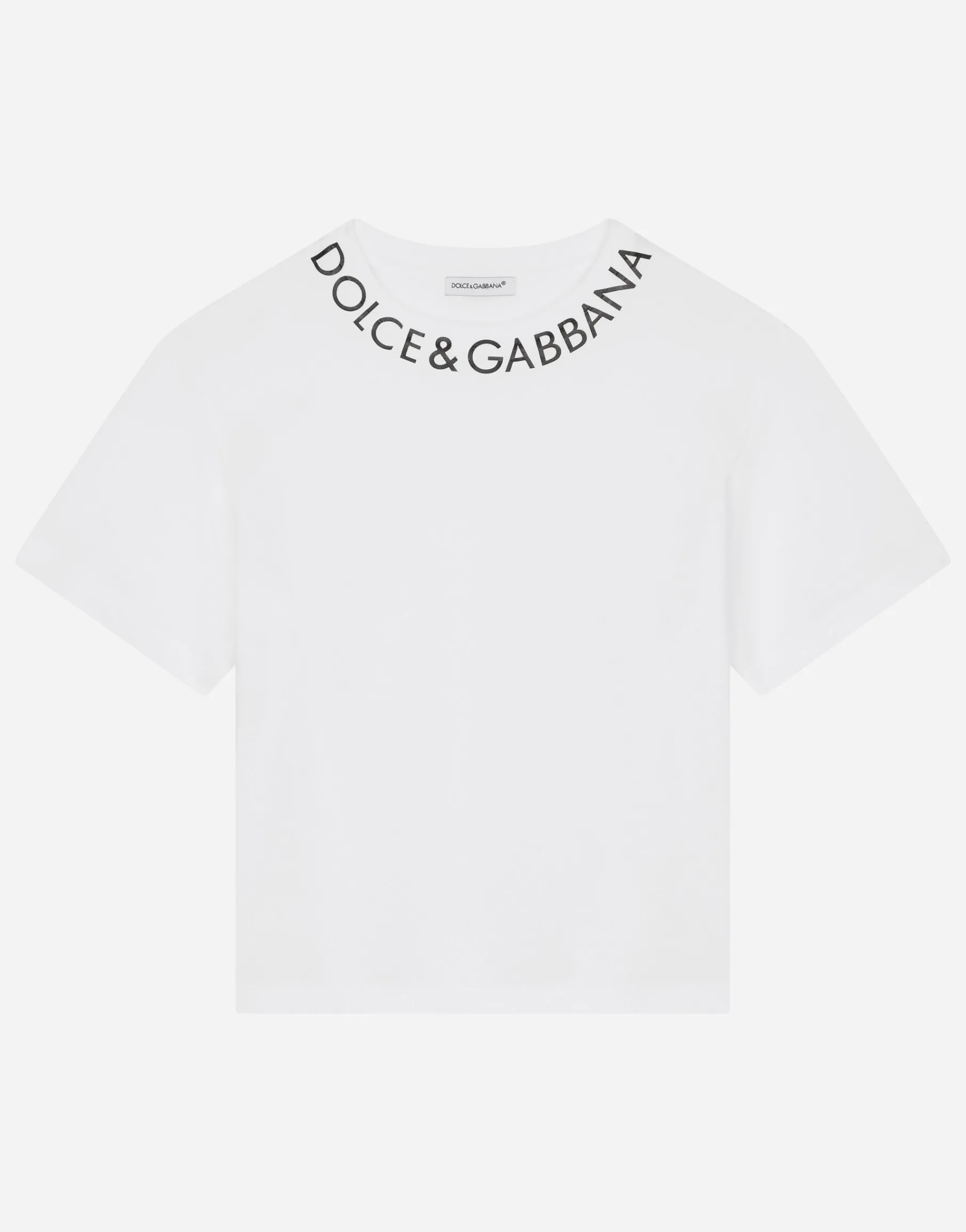 Jersey T-shirt with logo print