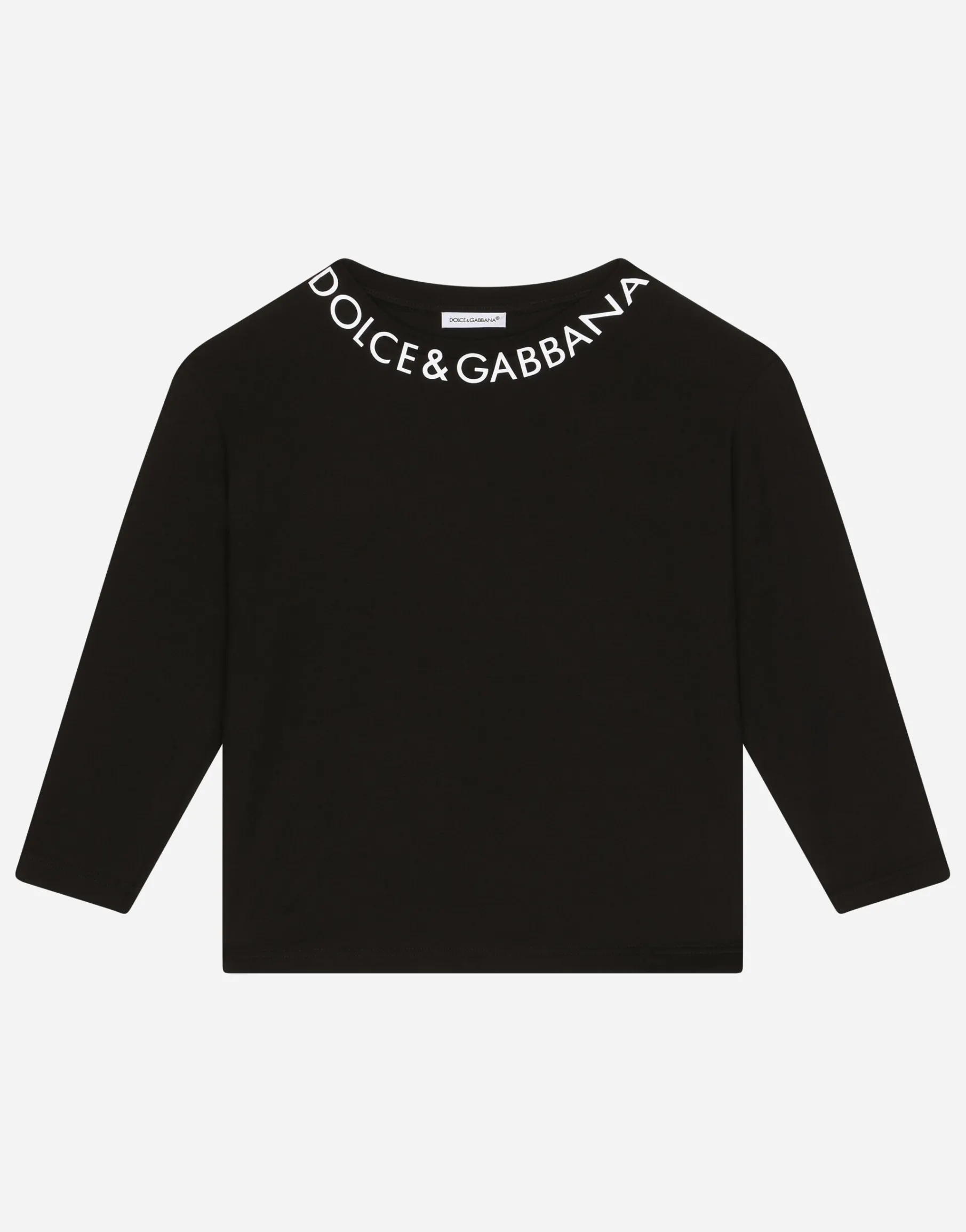 Jersey T-shirt with logo print