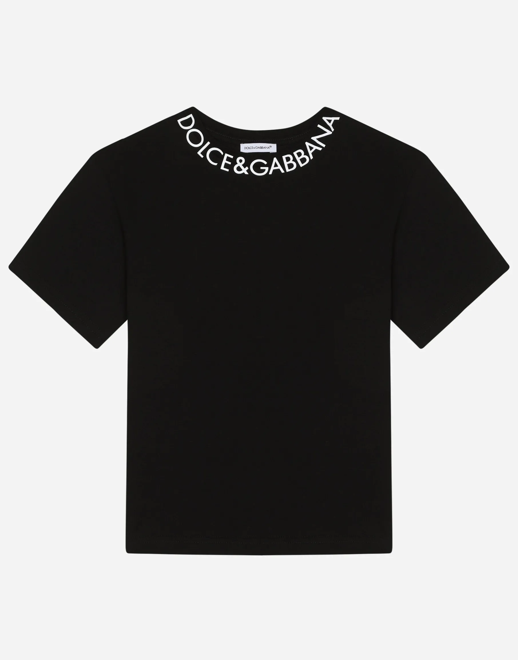 Jersey T-shirt with logo print