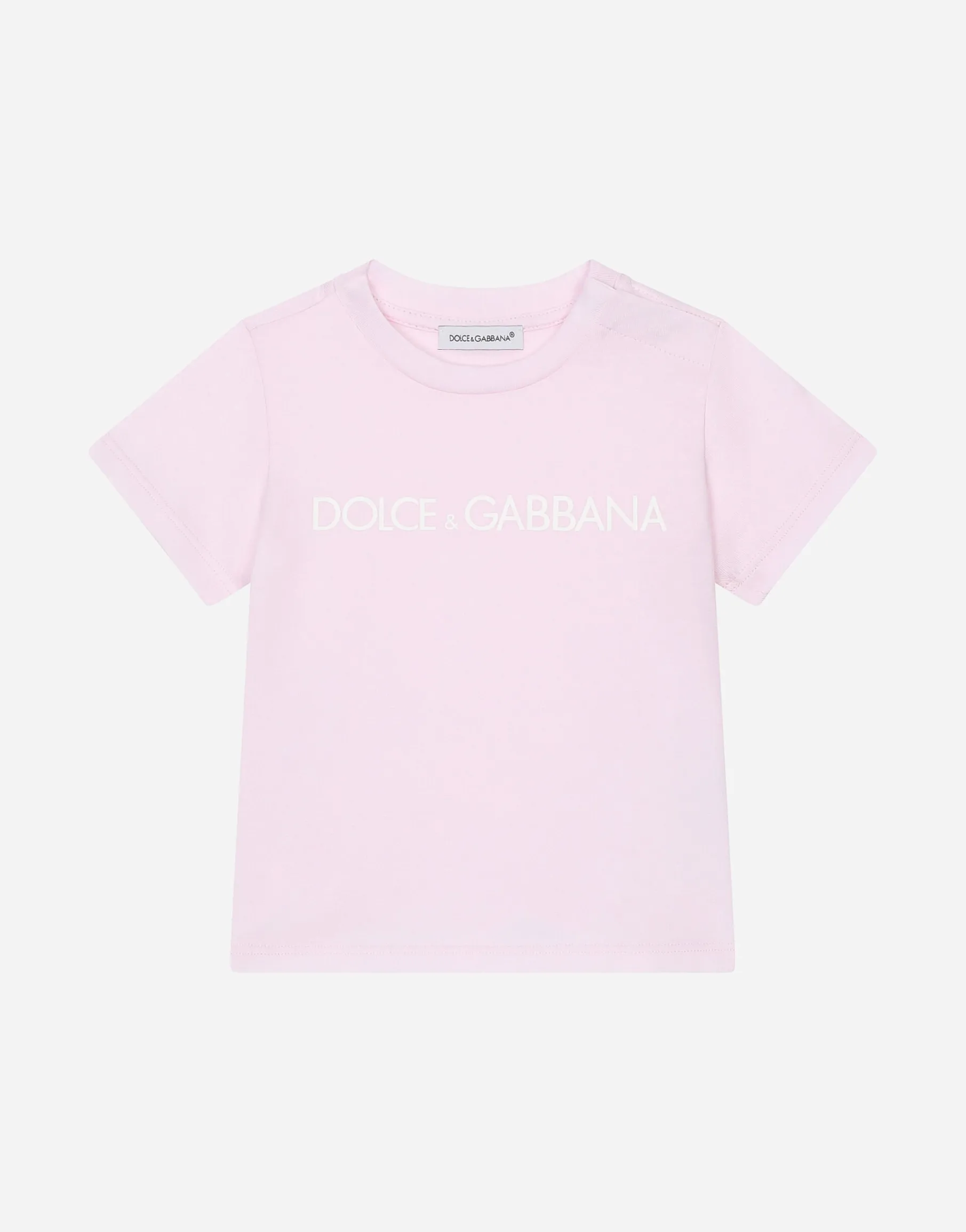 Jersey T-shirt with logo print