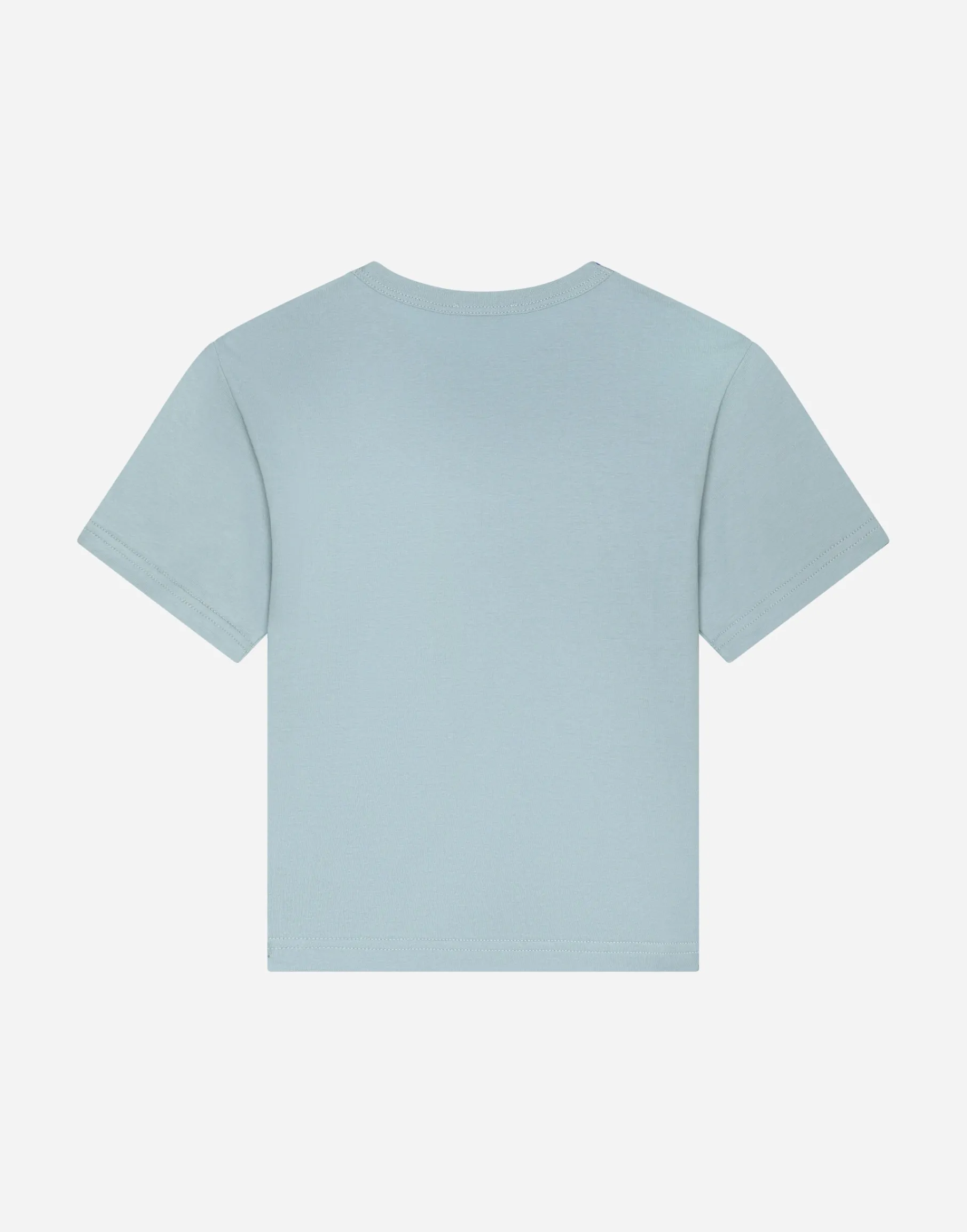 Jersey T-shirt with logo tag