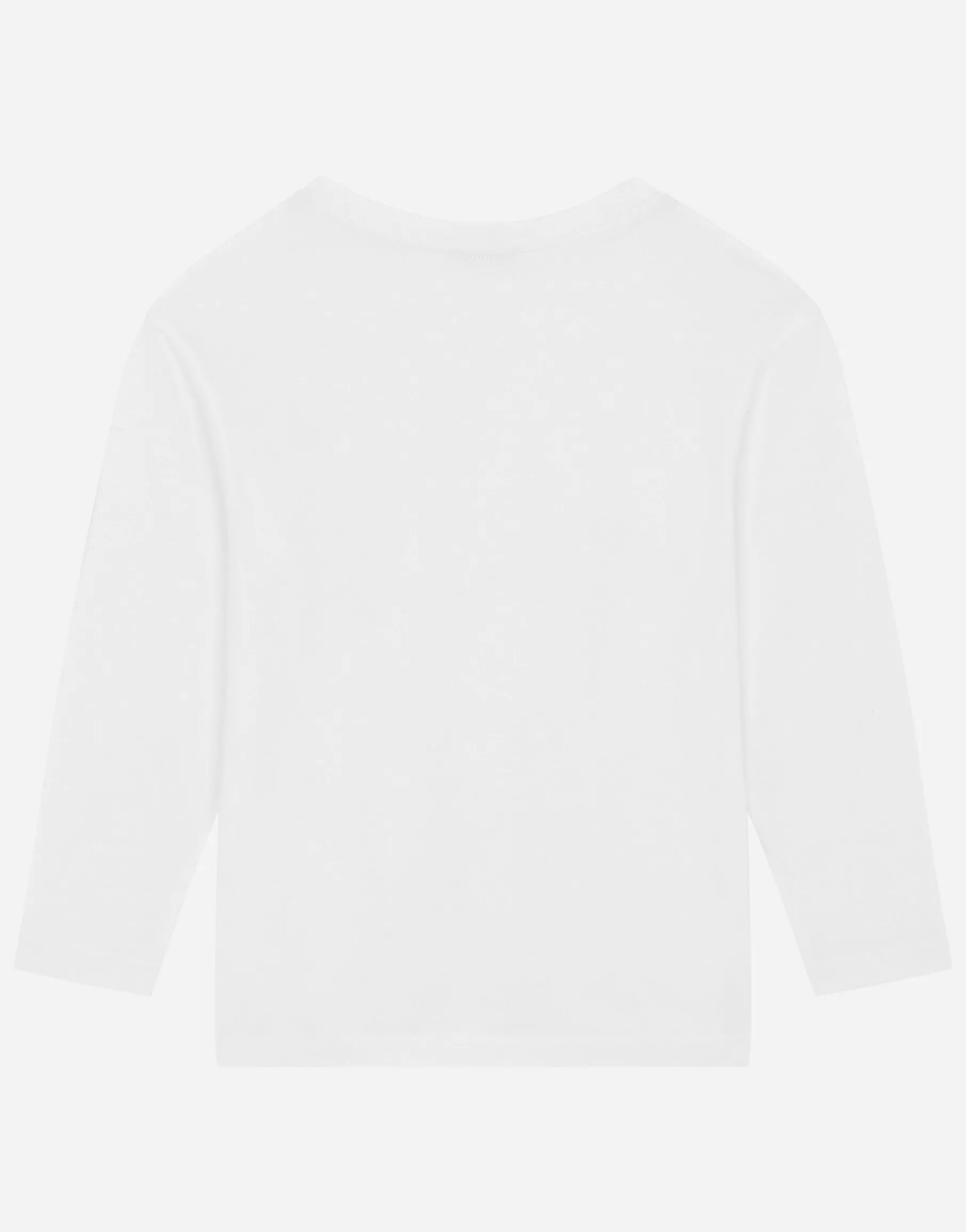 Jersey T-shirt with logo tag