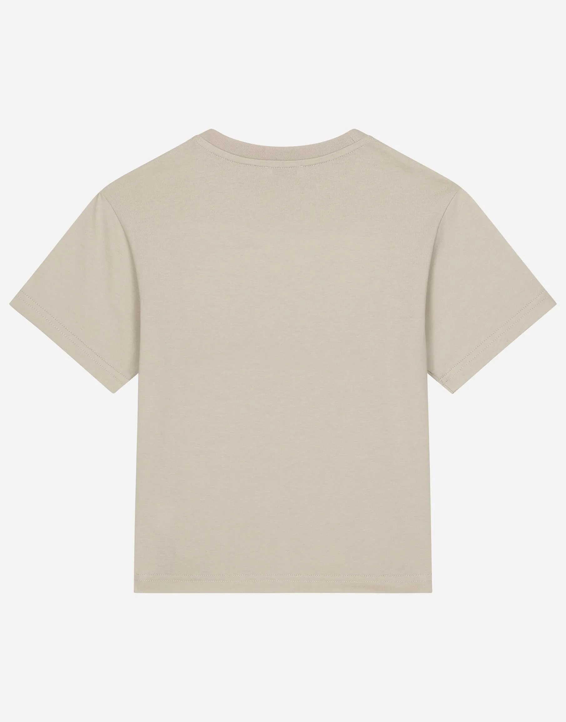 Jersey T-shirt with logo tag