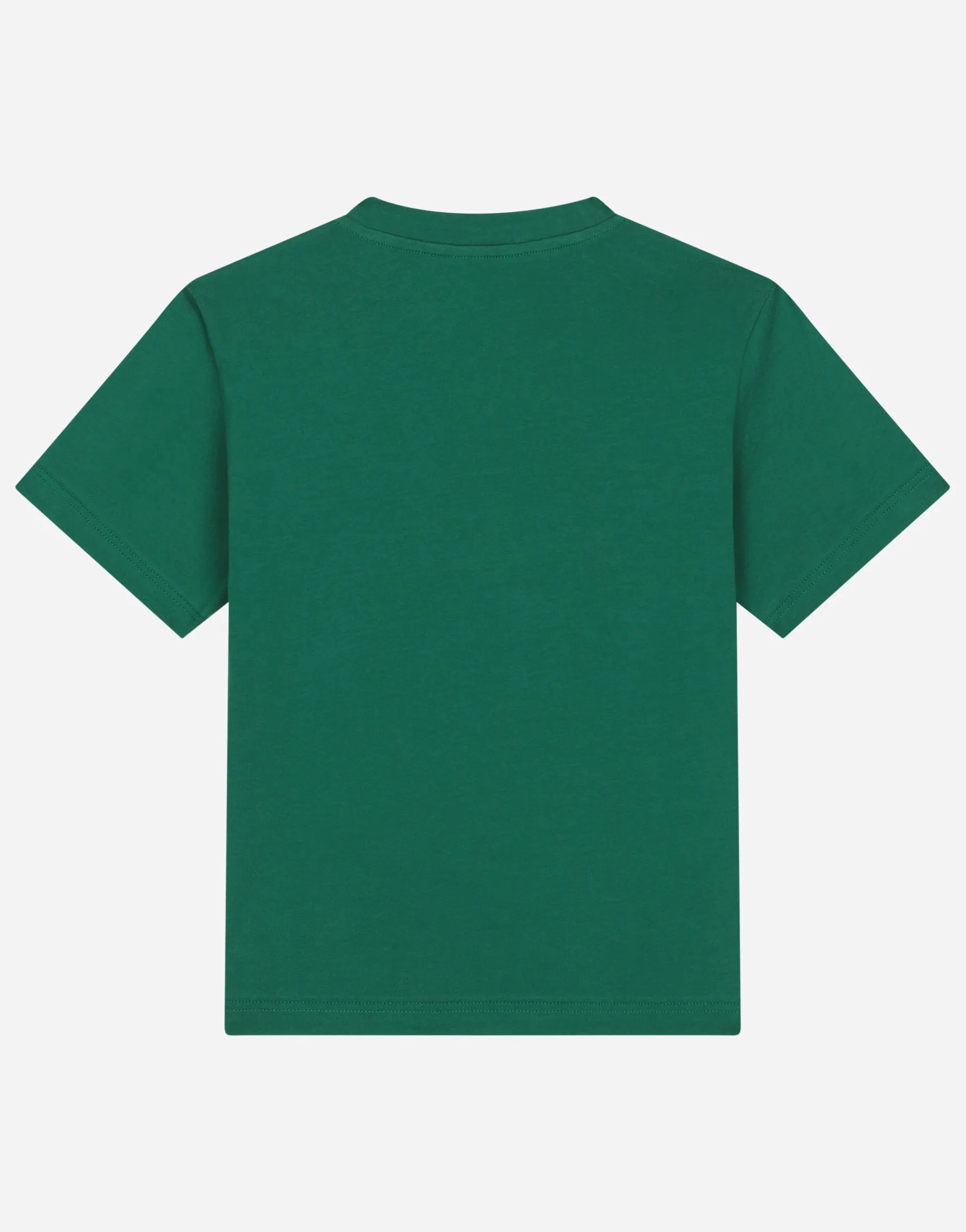 Jersey T-shirt with logo tag