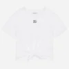 Jersey T-shirt with metal DG logo