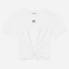Jersey T-shirt with metal DG logo
