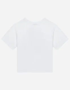 Jersey T-shirt with mixed floral print