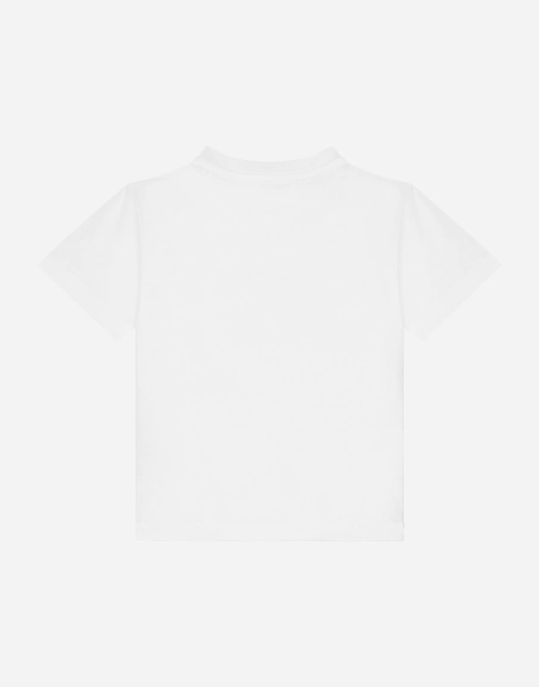 Jersey T-shirt with openwork DG logo