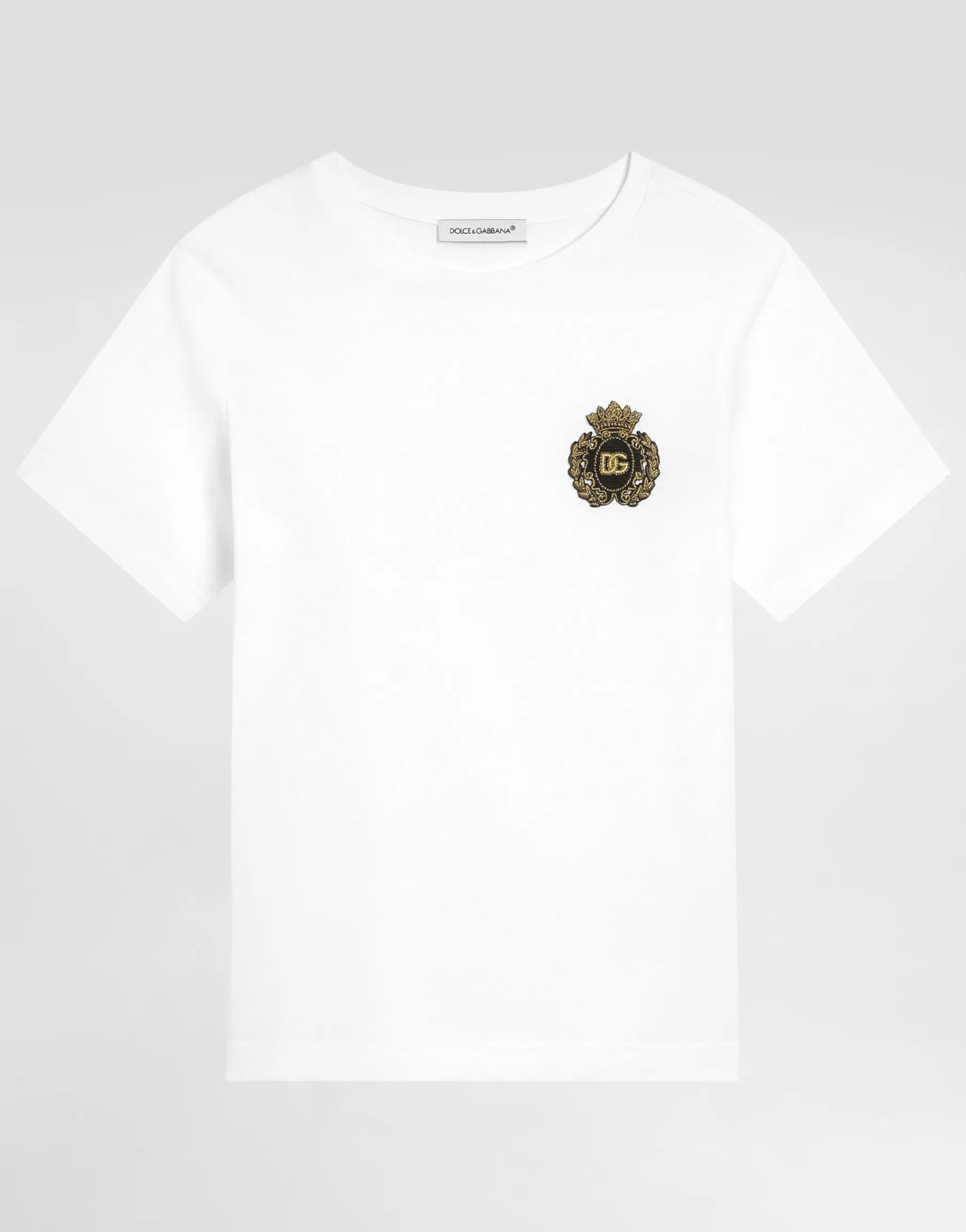 Jersey T-shirt with patch